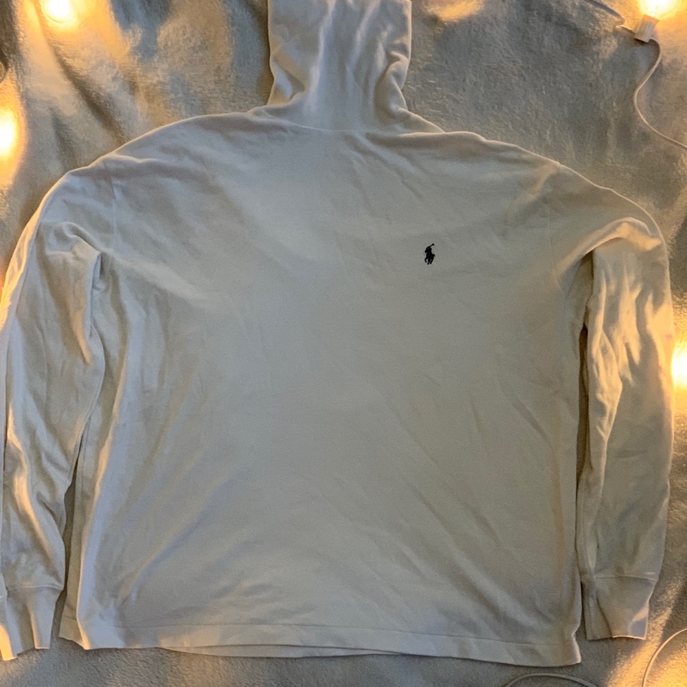 Polo Ralph Lauren white turtle neck